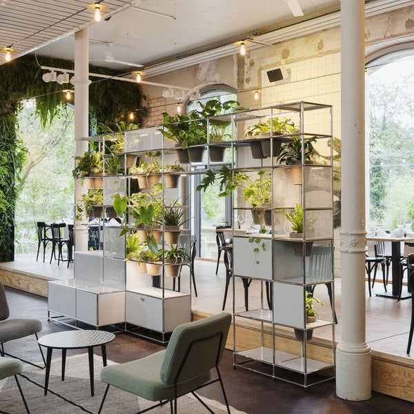 USM Romdeler med world of plants Pure White