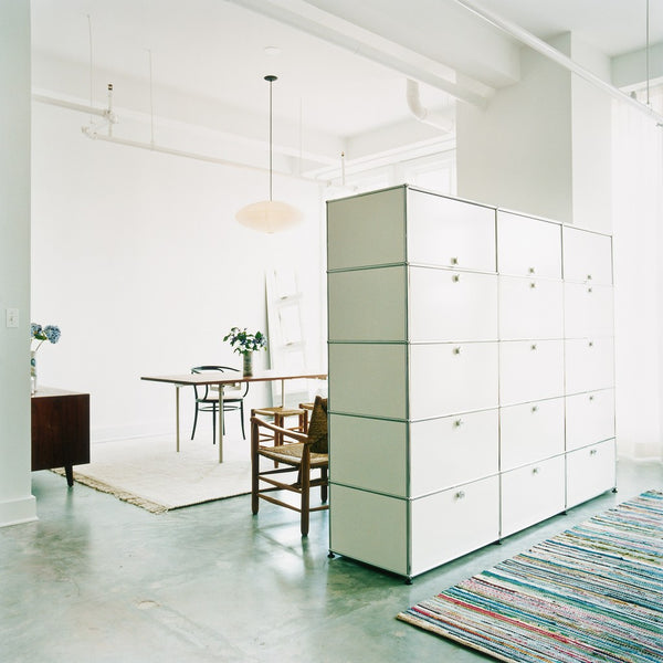 USM Haller Skillevegg Pure White StudioM3